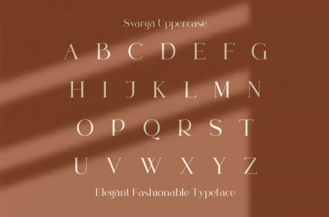 Svarga Font Image 3