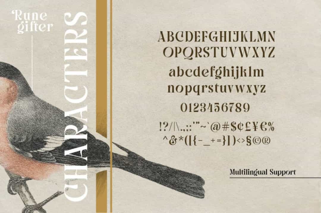 Rune Gifter Font Image 3