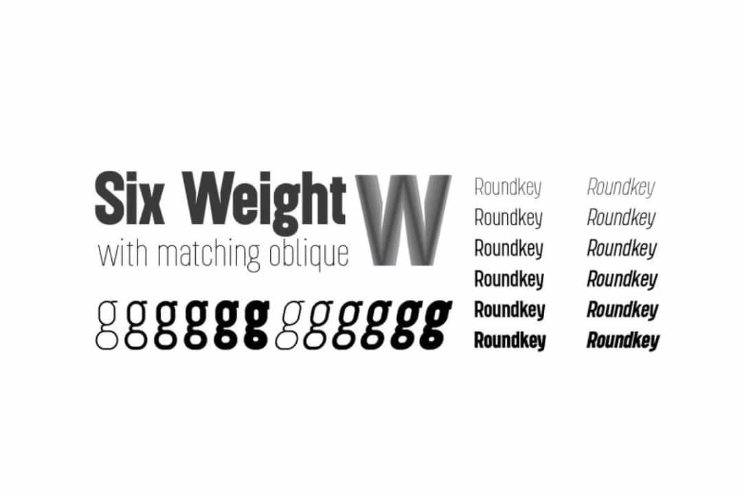 Roundkey Font Family Image 2