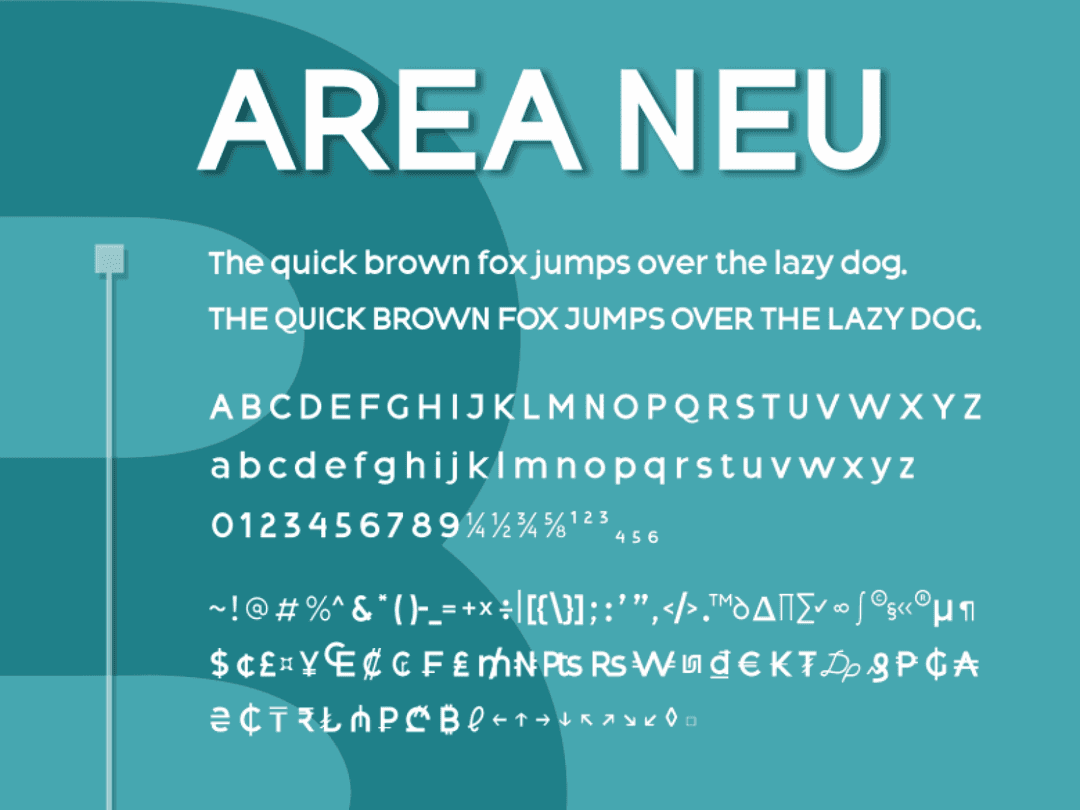 Area Neu Font Image 3