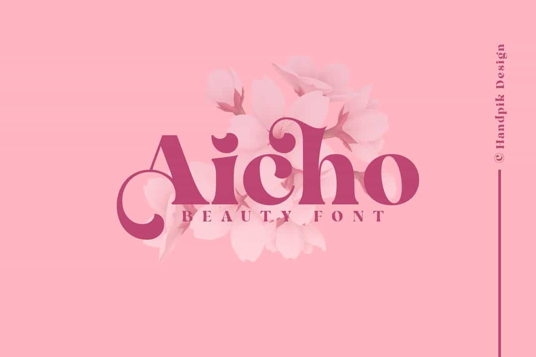 Aicho Font Image 1