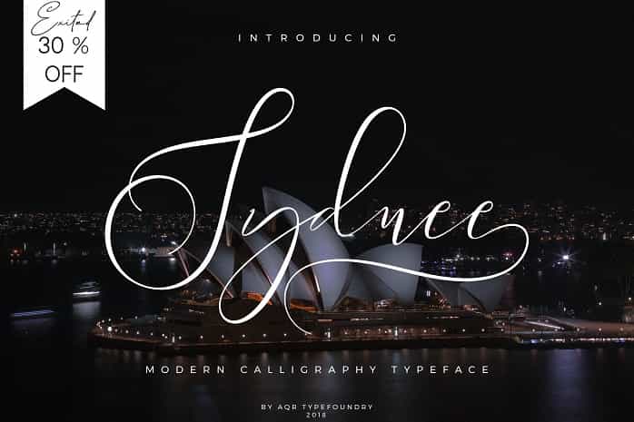 Sydnee Script Font Image 1