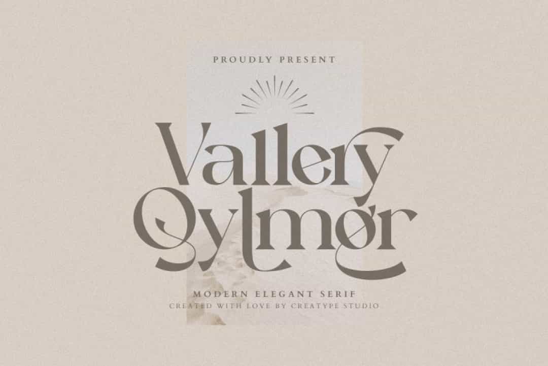 Vallery Qylmor Font Image 1