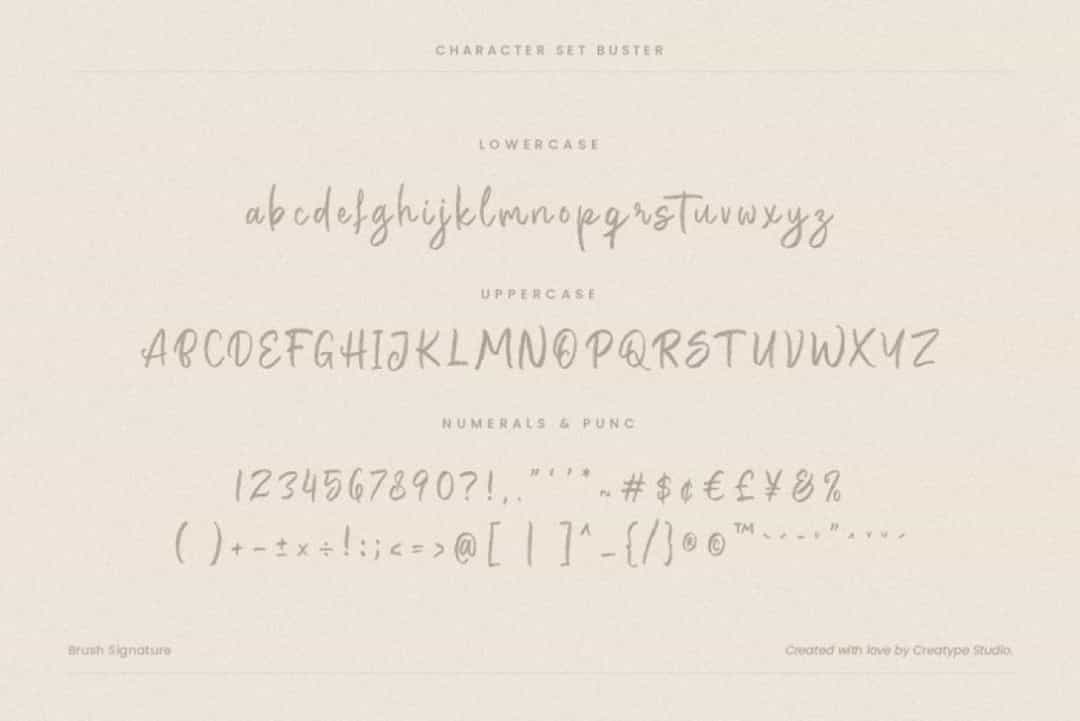 Buster Font Image 3