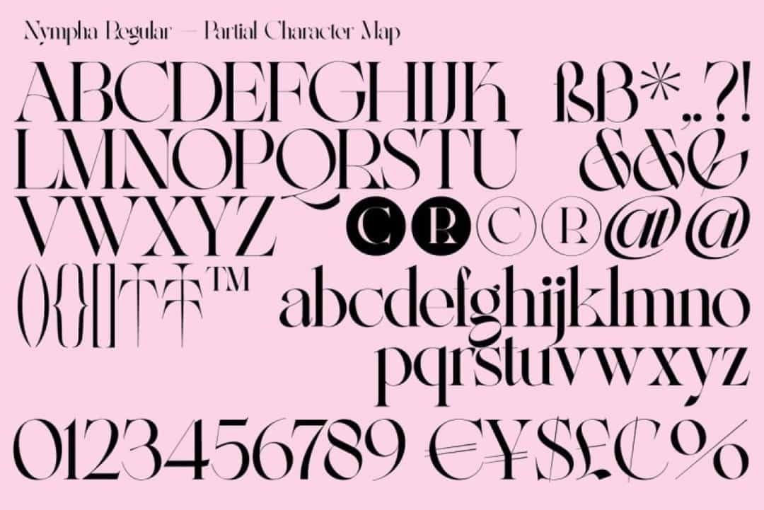 Nympha Font Image 3