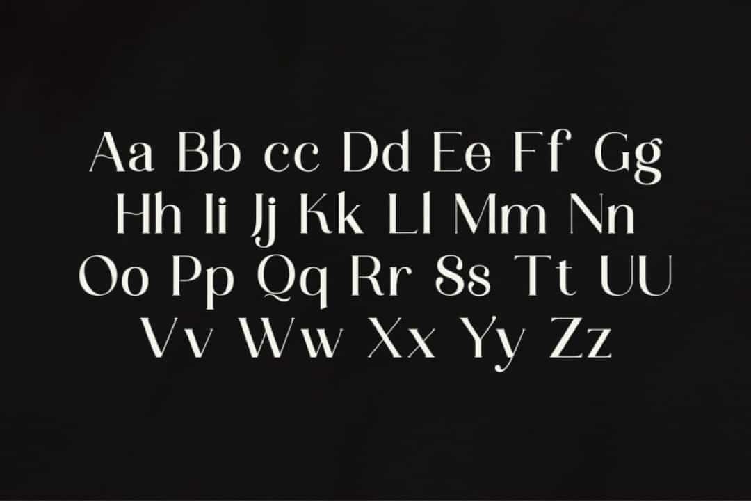 Salva Avauger Font Image 3