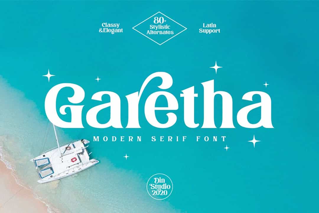Garetha Font Image 1
