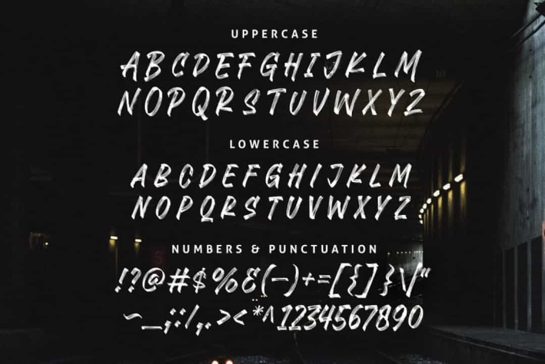 Rashavine Font Image 3