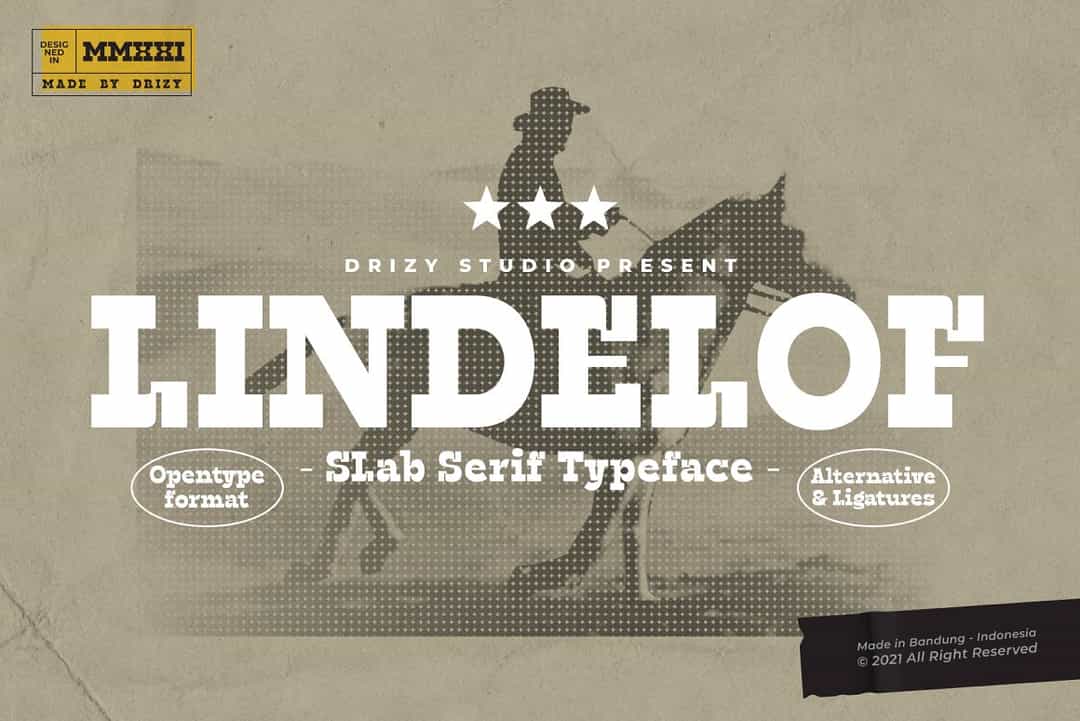 Lindelof Font Image 1