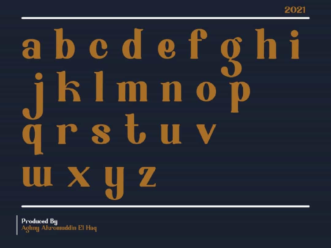 Abimanue Font Image 3
