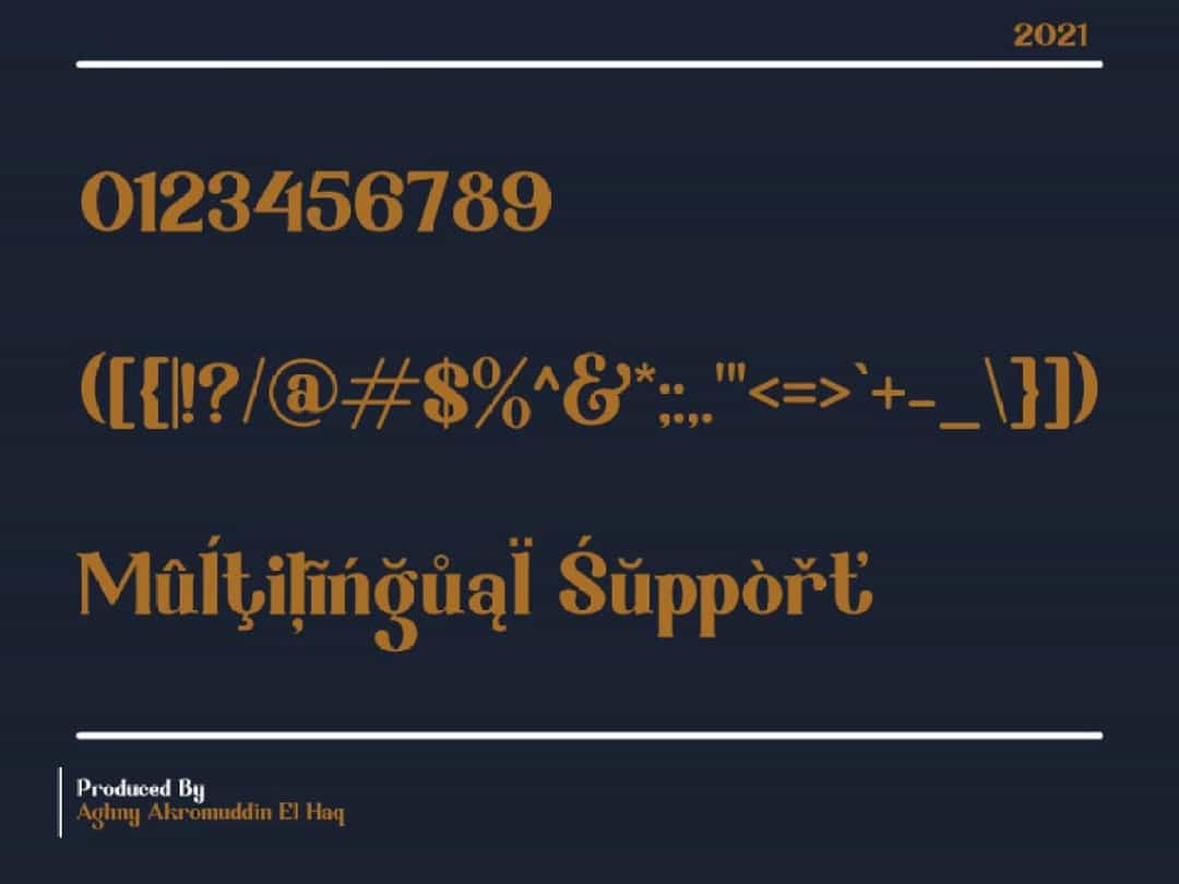 Abimanue Font Image 4