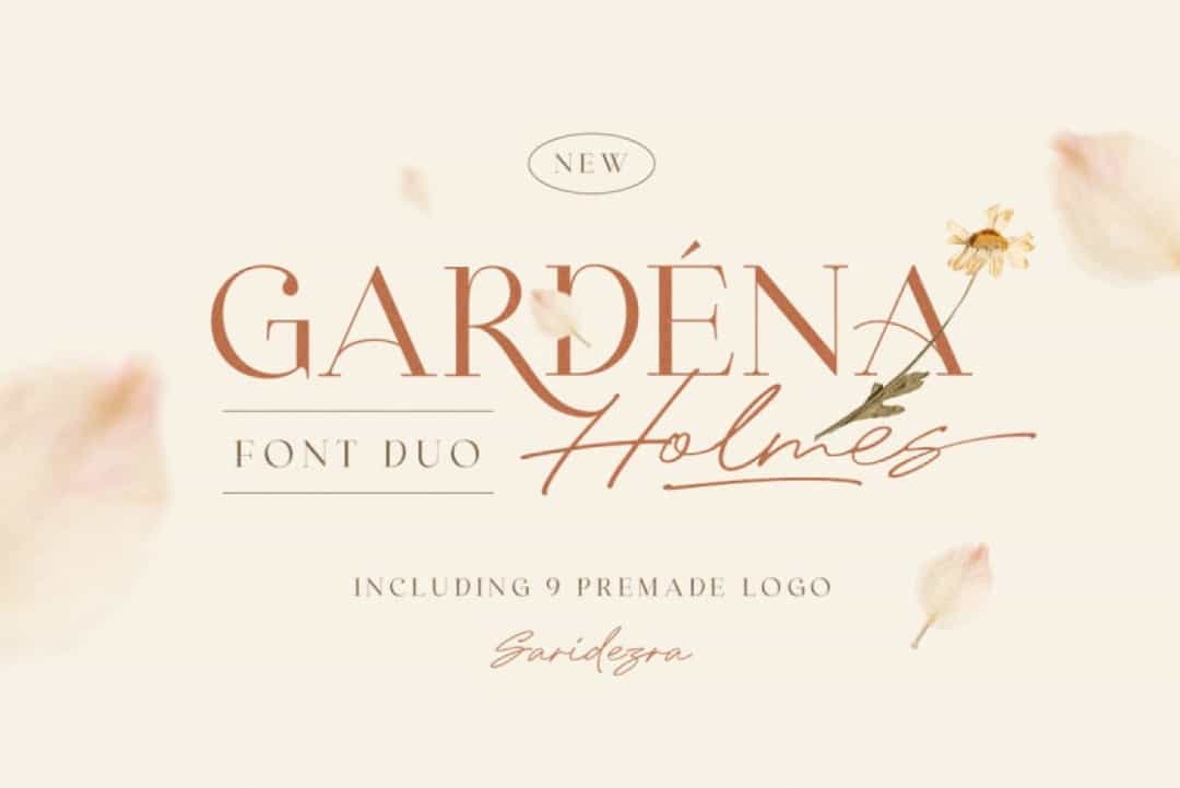 Gardena Holmes Font Duo Image 1