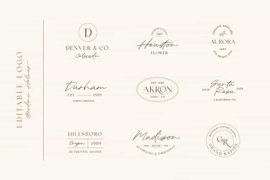 Gardena Holmes Font Duo Image 2