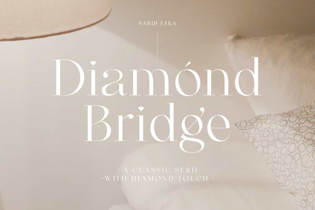 Diamond Bridge Font Image 1