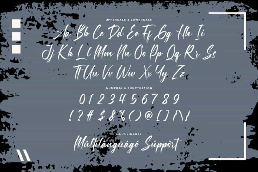 Allston Font Image 3