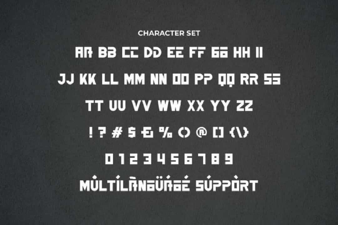 Transonic Font Image 3