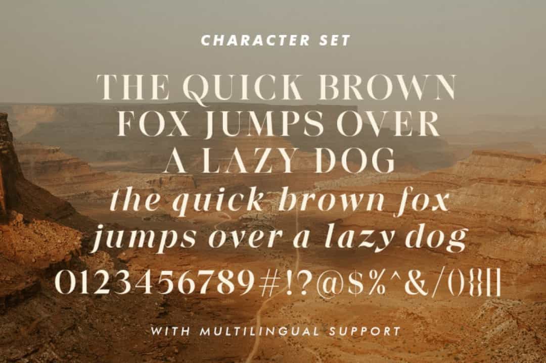 Between Days Font Image 3