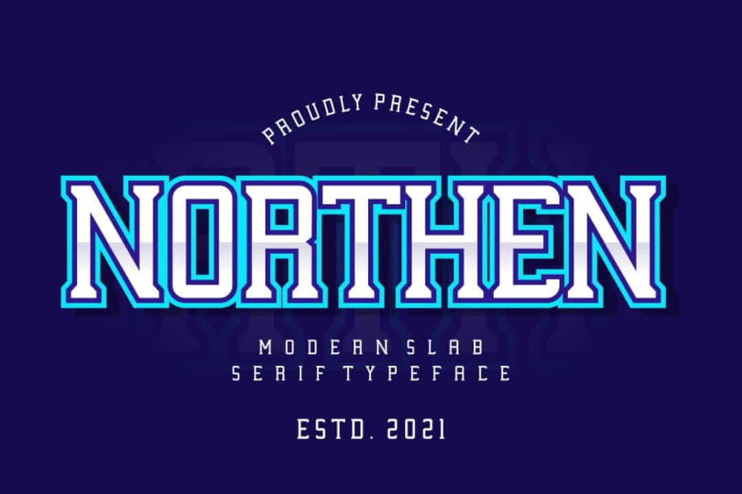 Northen Font Free Image 1