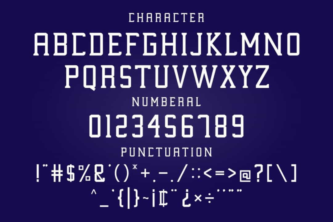 Northen Font Free Image 3