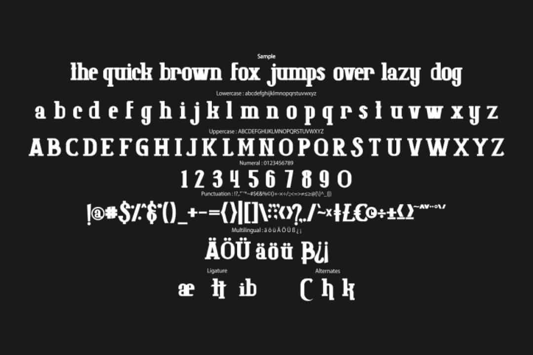 Colbad Font Image 3