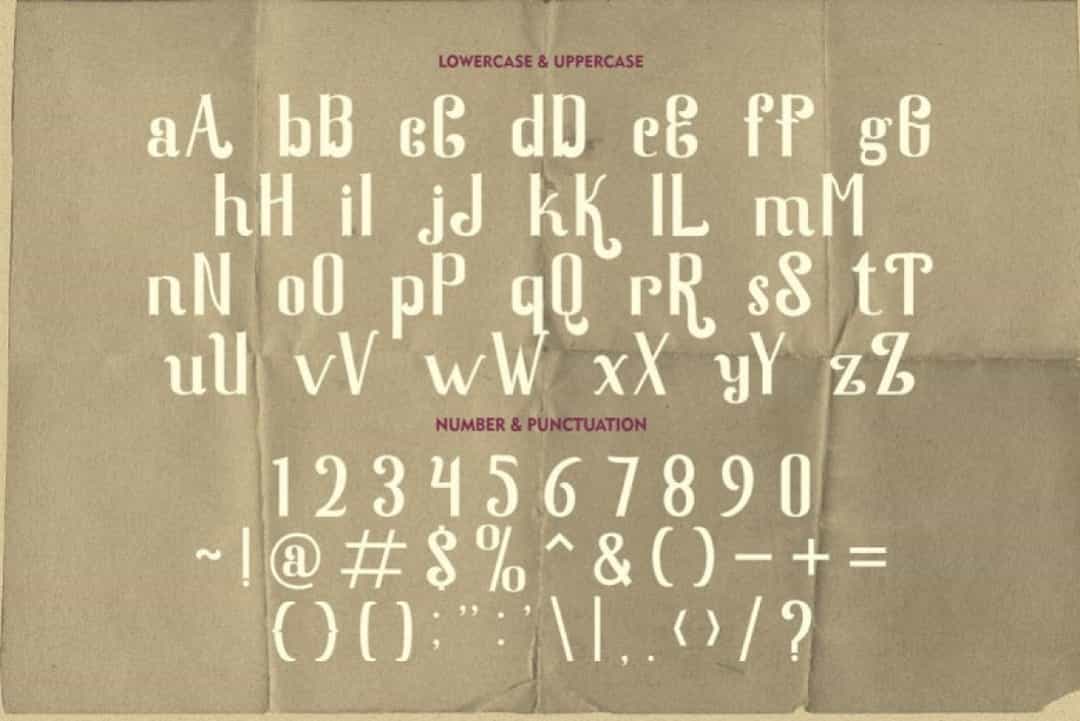 Quaker Ladies Font Image 3
