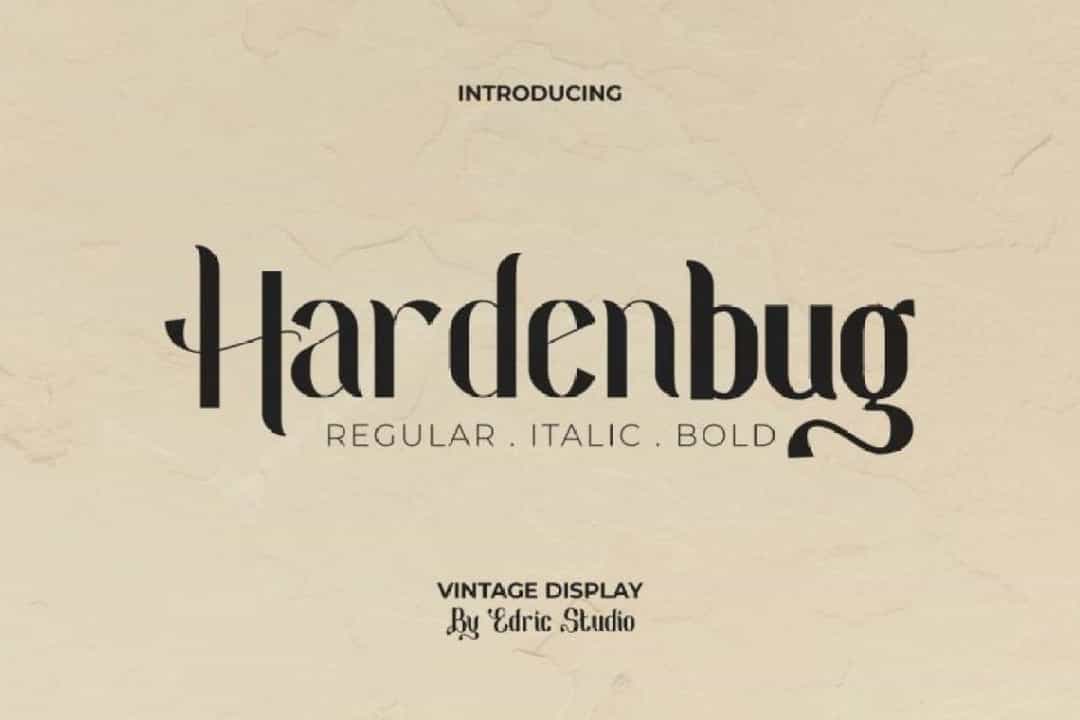Hardenburg Font Image 1