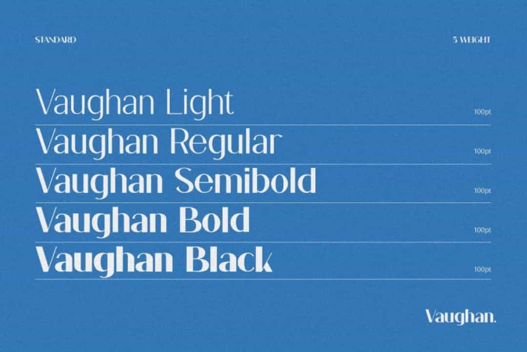 Vaughan Font Image 2