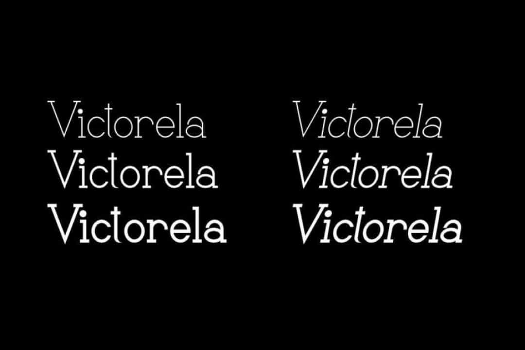 Victorela Font Image 2