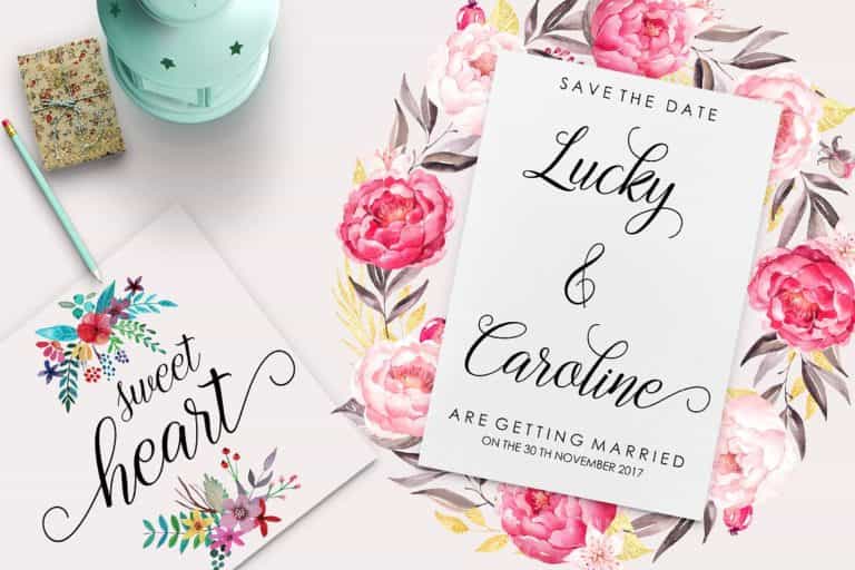 Gebrina Calligraphy Font Image 2