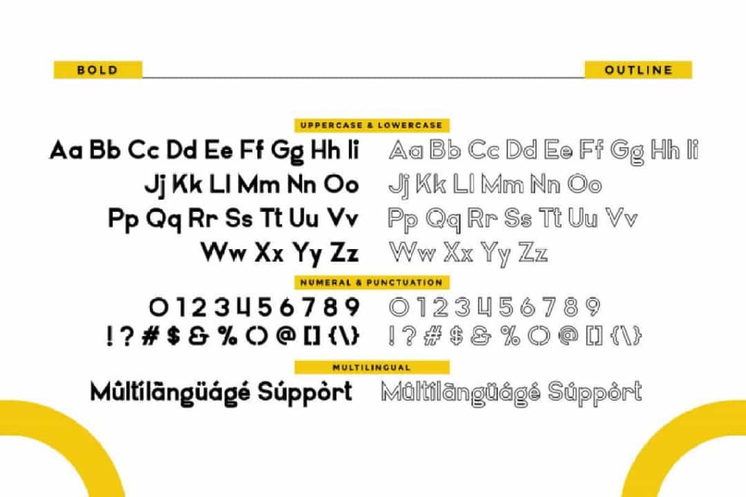 Airframe Font Image 3