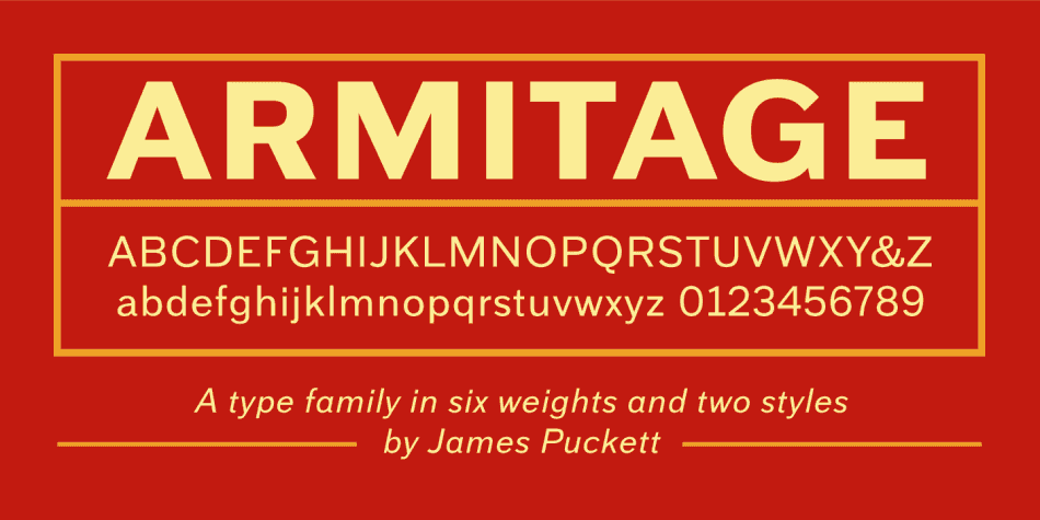 Armitage Font Image 1