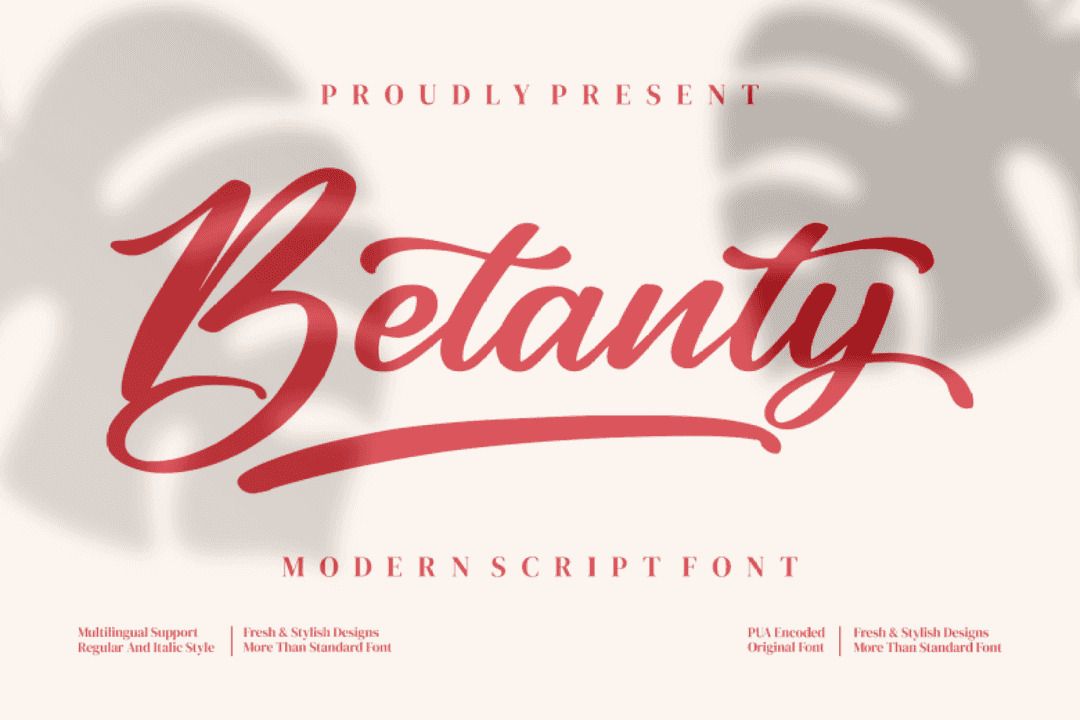 Betanty Font Image 1