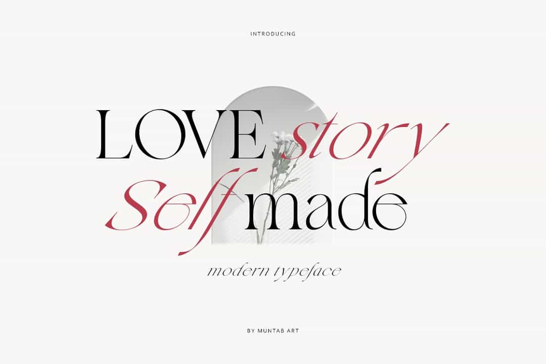Love Story Self Made Font Image 1