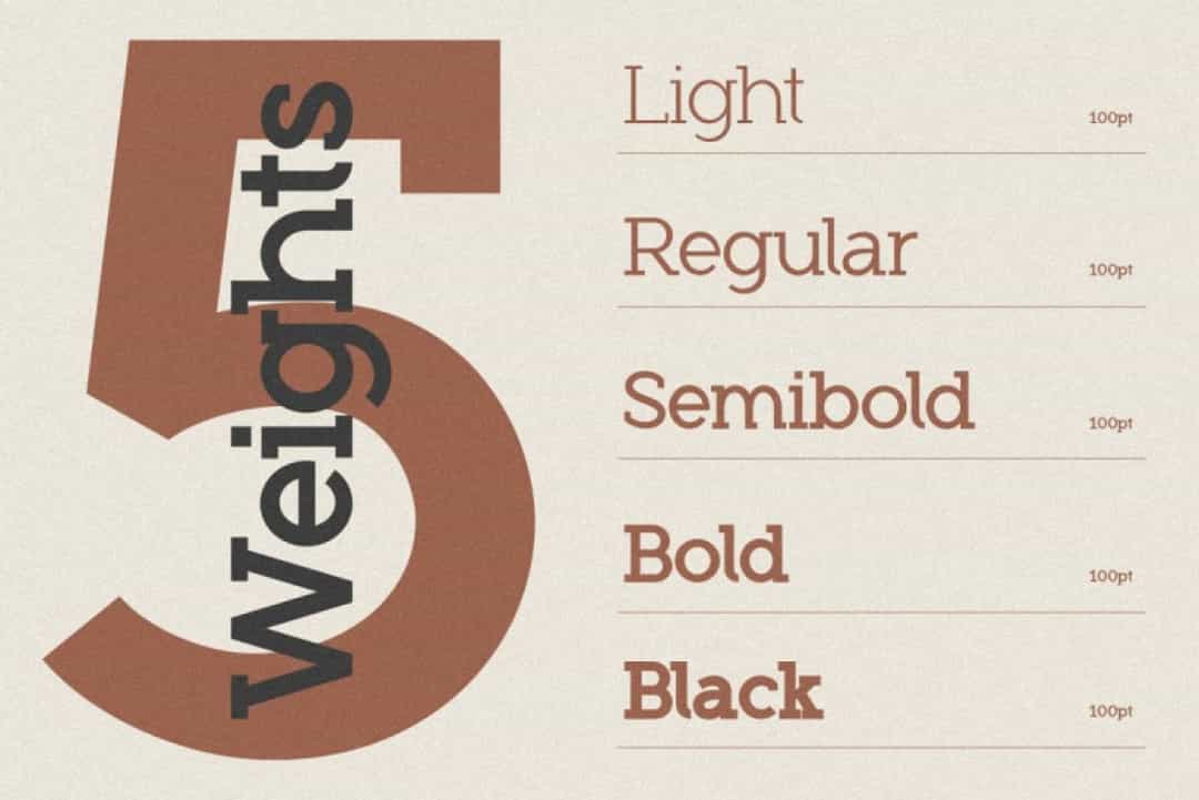 Roseau Slab Font Image 2