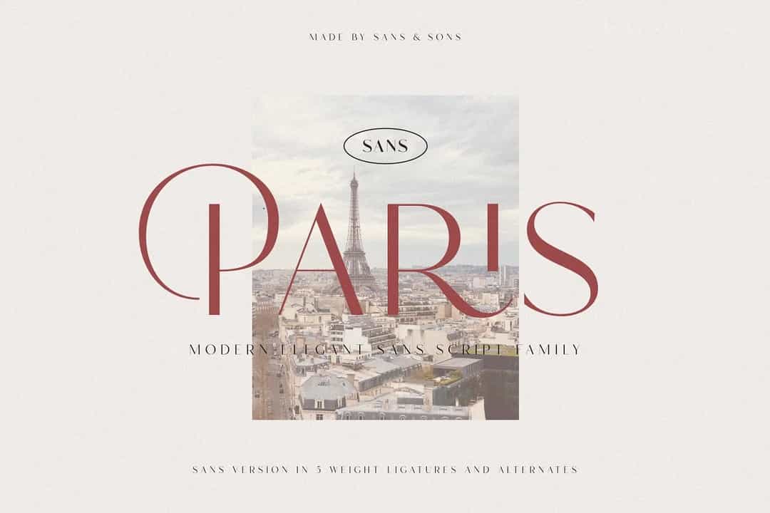 Hello Paris Font Image 1