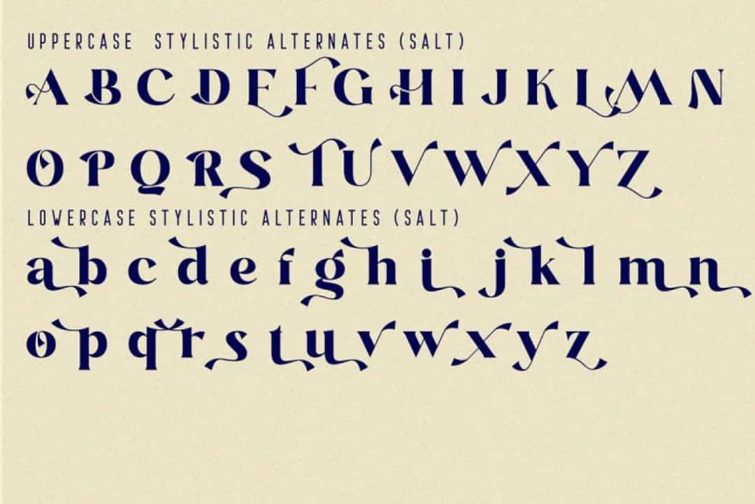 Blastula Font Image 3