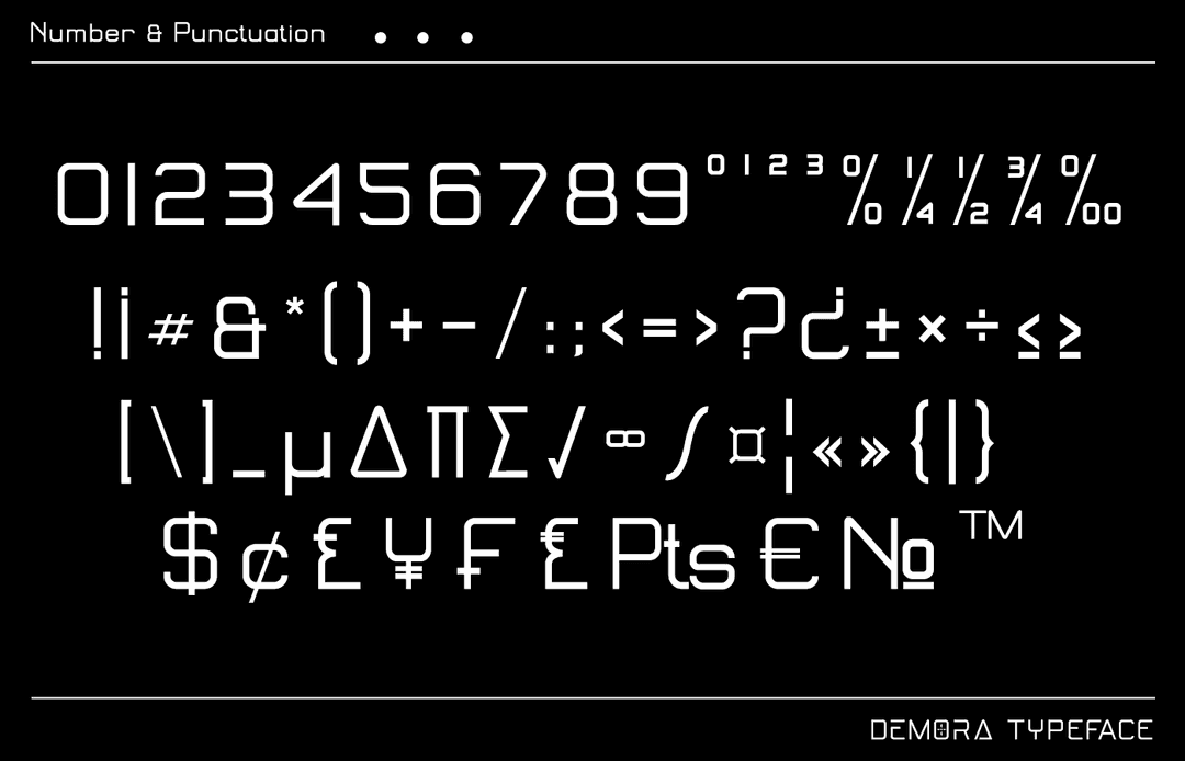 DEMORA Font Image 3
