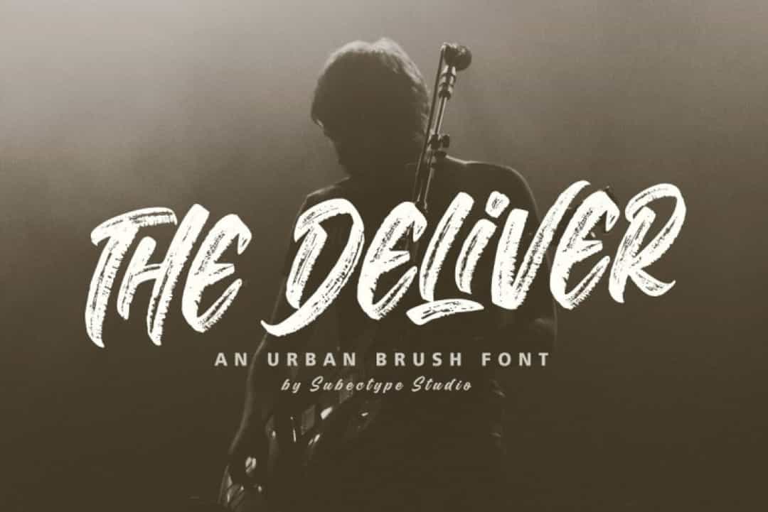 The Deliver Font Image 1