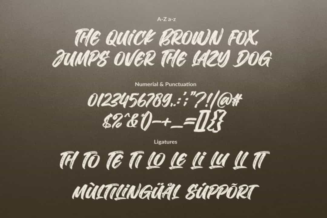 The Deliver Font Image 3