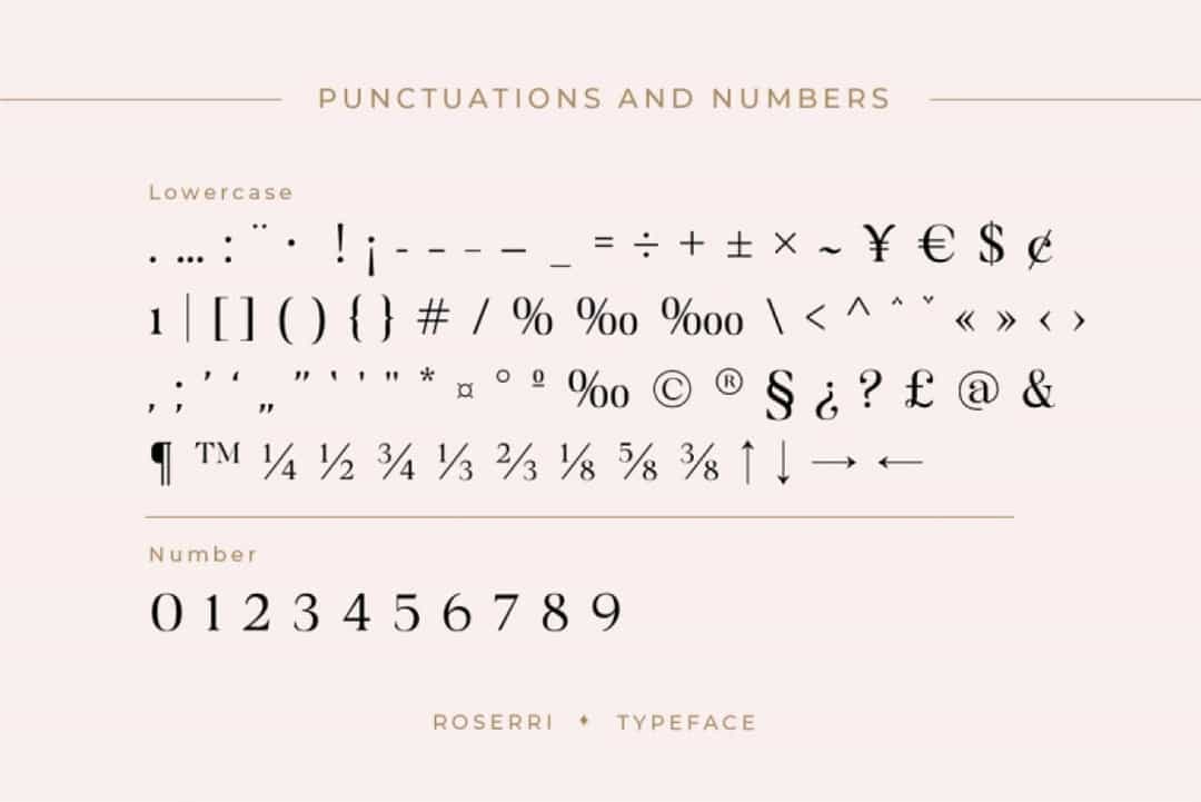 Roserri Font Image 3