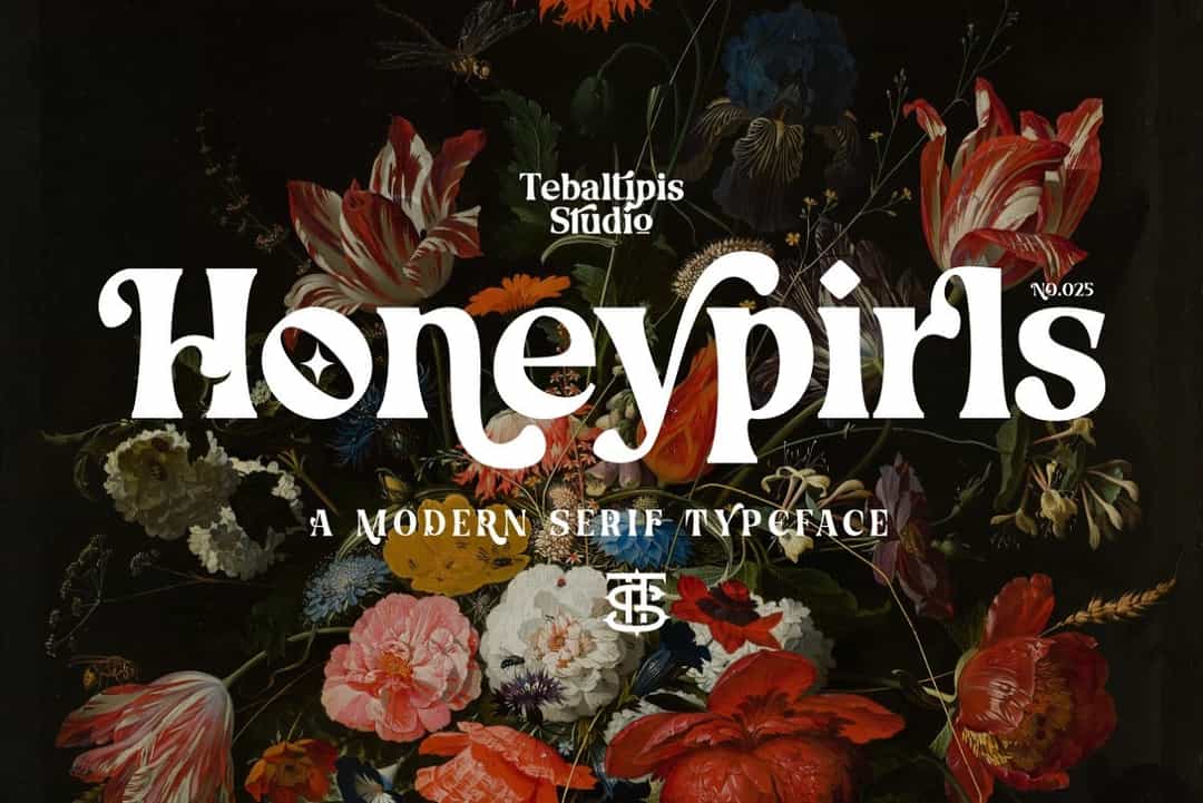 Honeypirls Font Image 1