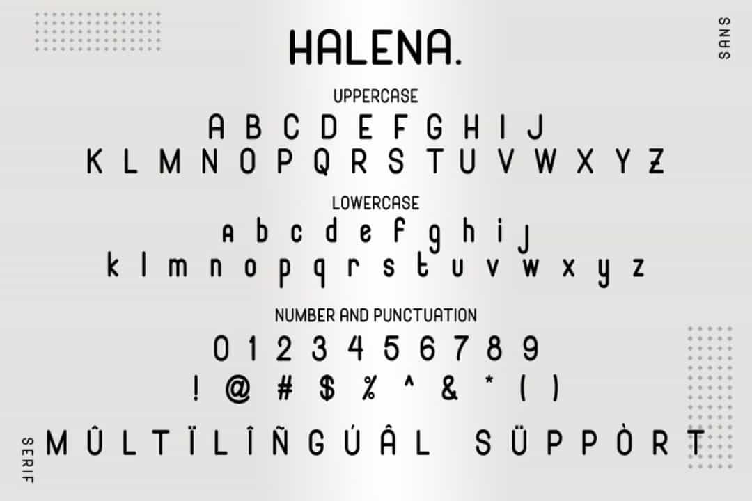 Halena Font Image 3