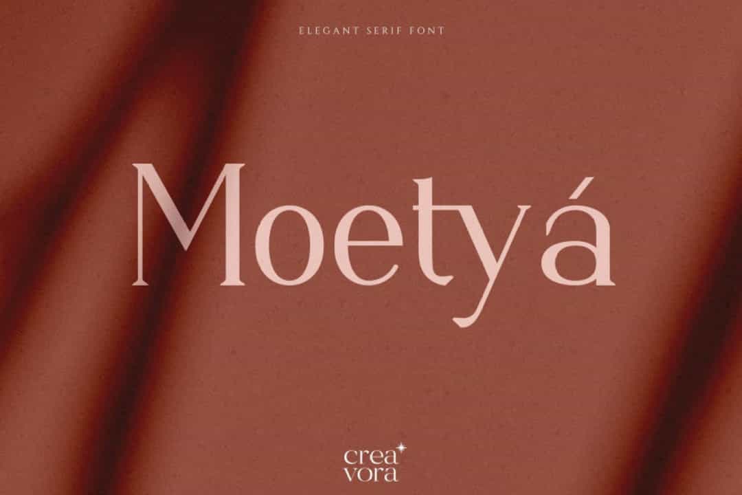 Moetya Font Image 1