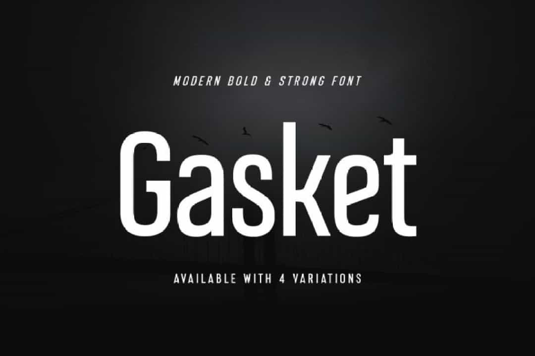 Gasket Font Image 1