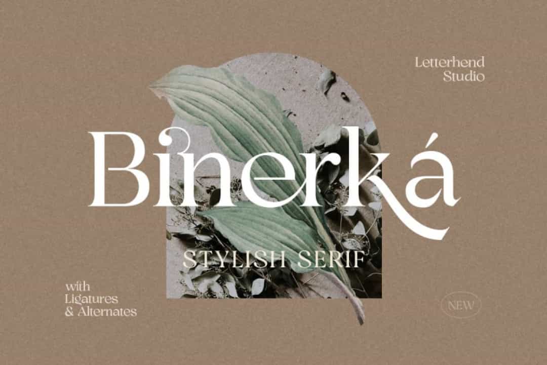 Binerka Font Image 1