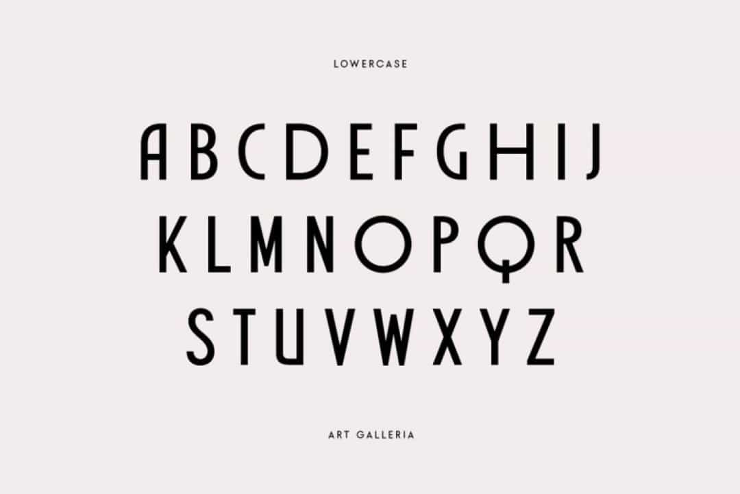 Art Galleria Font Image 3