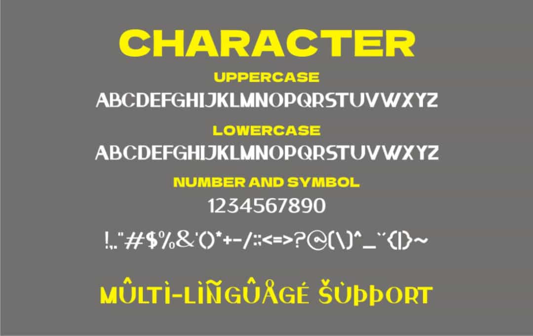 Meluca Font Image 3