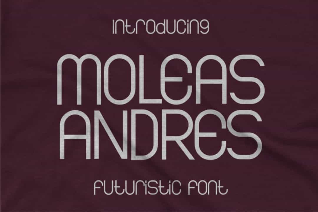 Moleas Andres Font Image 1