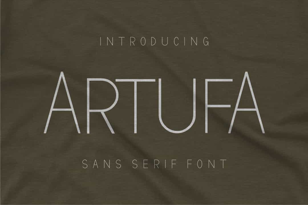 Artufa Font Image 1