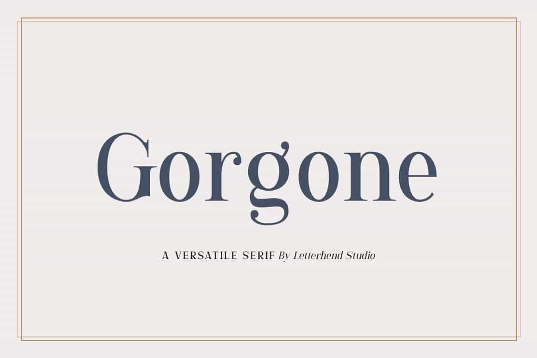 Gorgone Font Image 1